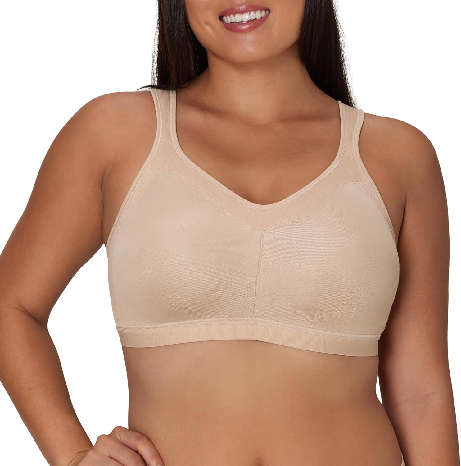 Playtex Women's 18 Hour Active Breathable Comfort Wireless Bra, Full Coverage Bra, Smoothing Support