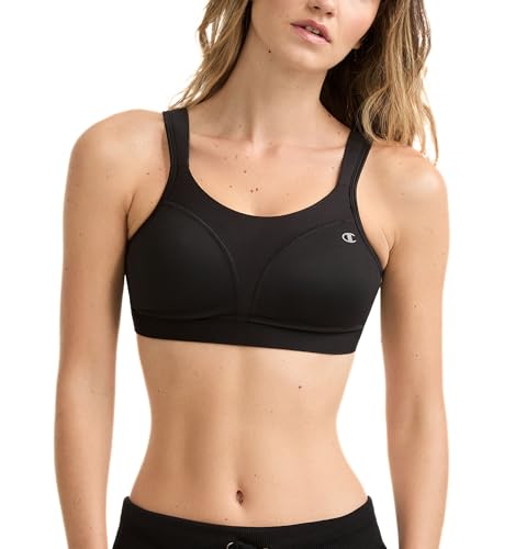 Champion Womens Sports Bra, High-Impact, Maximum Support, Breathable, Moisture Wicking