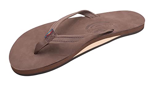 Rainbow Sandals Women's Single Layer Leather Sandal Narrow Strap