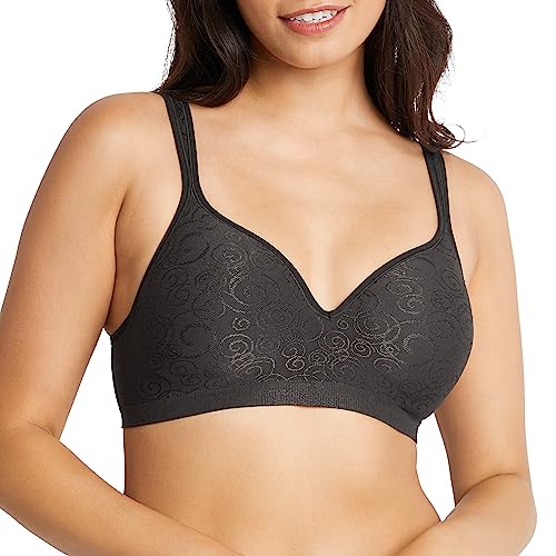 Bali Womens Comfort Revolution Wireless Bra, Full-Coverage Wirefree Bra, Cool Comfort Fabric