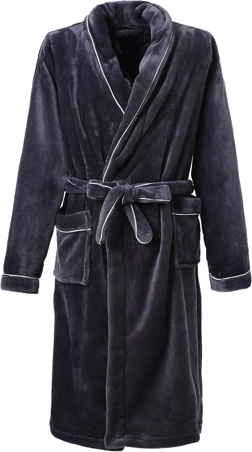 Richie House Coral Fleece Robe