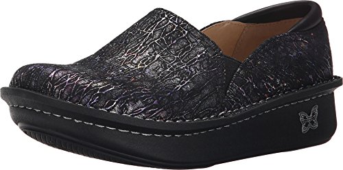 Alegria Debra - Womens Shoes - Closed Back Mule for Women - Lightweight Slip Resistant Nurses Shoe - Comfort Footwear for All Day Arch Support - Ideal for Nursing, Service, Healthcare Professionals