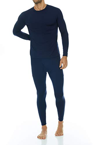 Thermajohn Long Johns Thermal Underwear for Men Fleece Lined Base Layer Set for Cold Weather