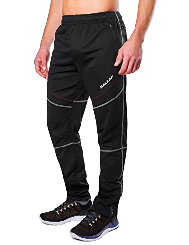 baleaf Men's Fleece Pants Winter Cycling Pants