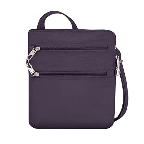 Travelon Anti-theft Classic Slim Double Zip Crossbody