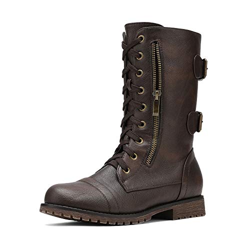 DREAM PAIRS Combat Boot (B01GEZO6CW)