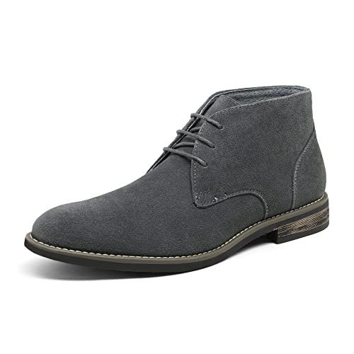 Bruno Marc Men's Suede Chukka (Cushioned)