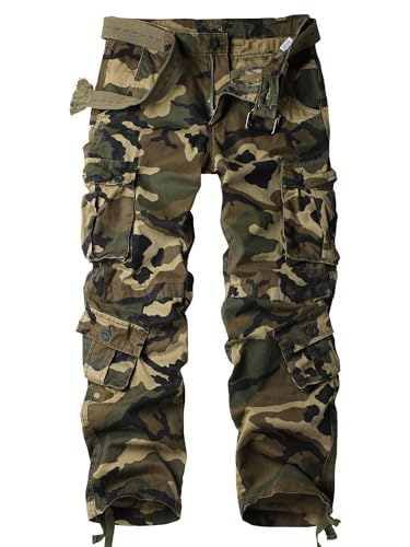 AKARMY Camo Cargo Work Pants