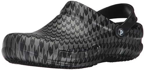 Crocs Unisex-Adult Bistro Graphic Clogs, Slip Resistant Work Shoes