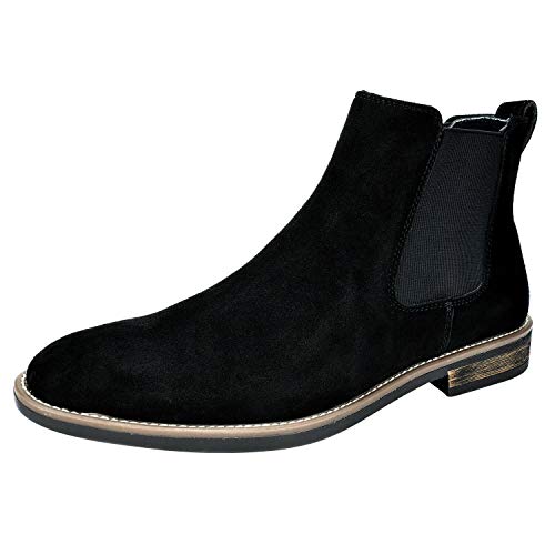 Bruno Marc Men's Suede Leather Chelsea Ankle Boots