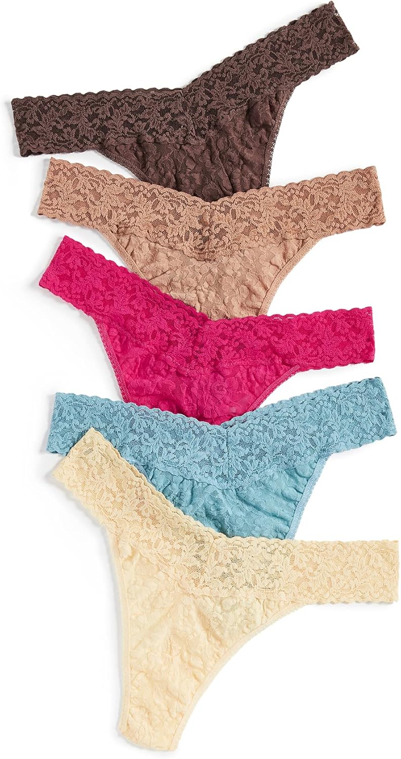 hanky panky Signature Lace Original Rise Thongs (alt ASIN)