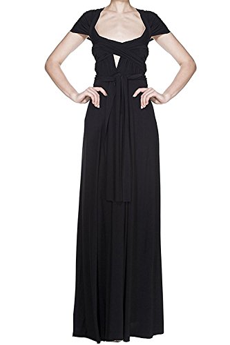 Women Transformer Evening Long Prom Dress Multi-Way Wrap Convertible Floor Length Wedding Halter Maxi Gown High Elasticity