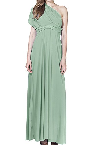 Women Transformer Evening Long Prom Dress Multi-Way Wrap Convertible Floor Length Wedding Halter Maxi Gown High Elasticity