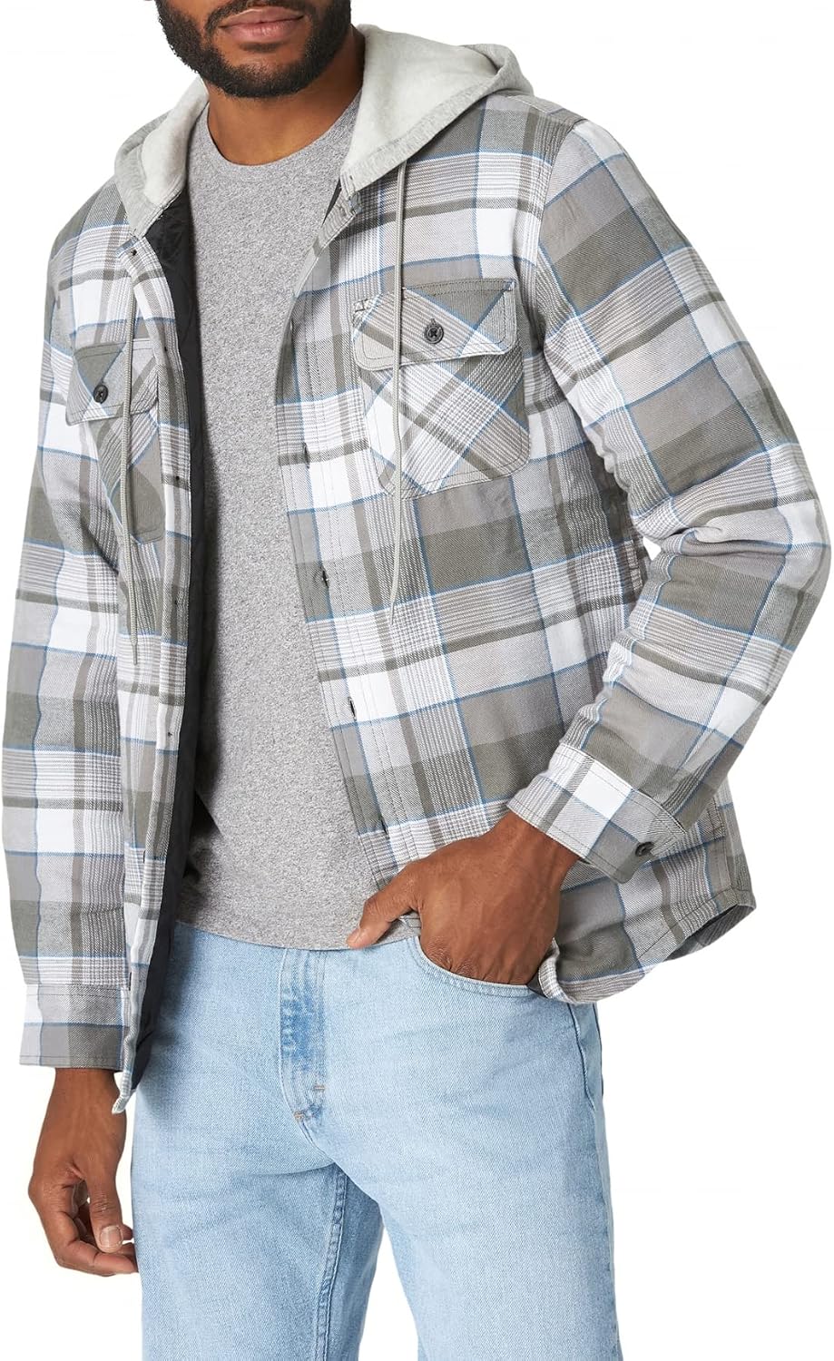 Wrangler Authentics Quilted Flannel