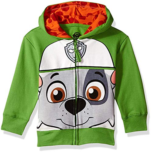 PAW Patrol Boys' Toddler Big Face Zip-up Hoodie
