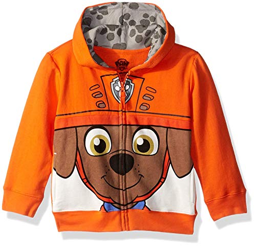 PAW Patrol Boys' Toddler Big Face Zip-up Hoodie
