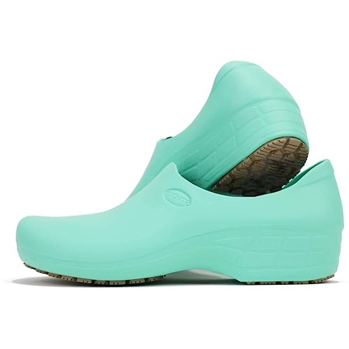 Sticky Nursing Shoes Women - Chefs - Kitchen - Nurses - Clogs for Work - Waterproof Non Slip