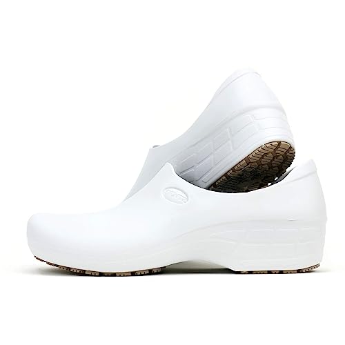 Sticky Nursing Shoes Women - Chefs - Kitchen - Nurses - Clogs for Work - Waterproof Non Slip