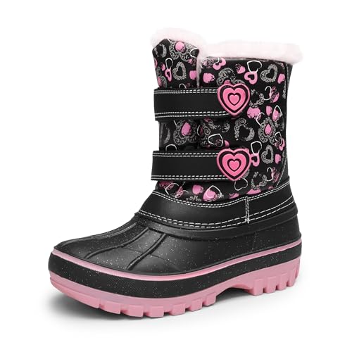 DREAM PAIRS Kids Snow Boots