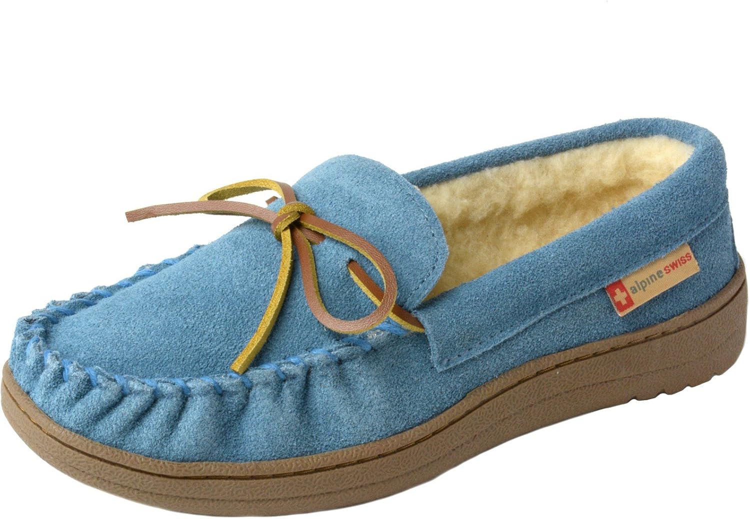 Alpine Swiss Sabine Moccasin