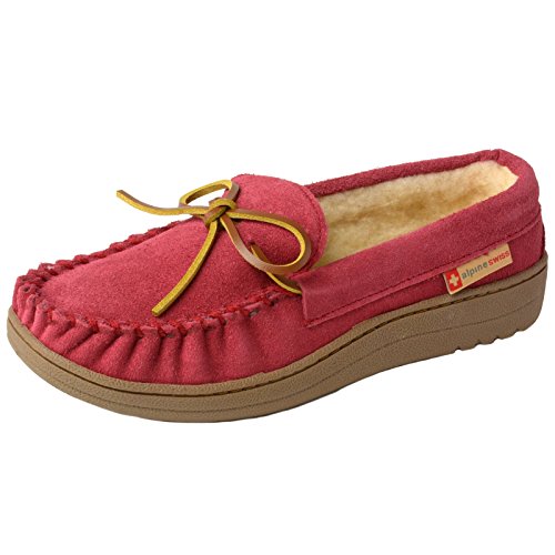Alpine Swiss Sabine Moccasin