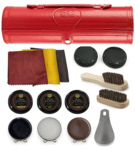 Stone and Clark Compact Shoe Polish Kit