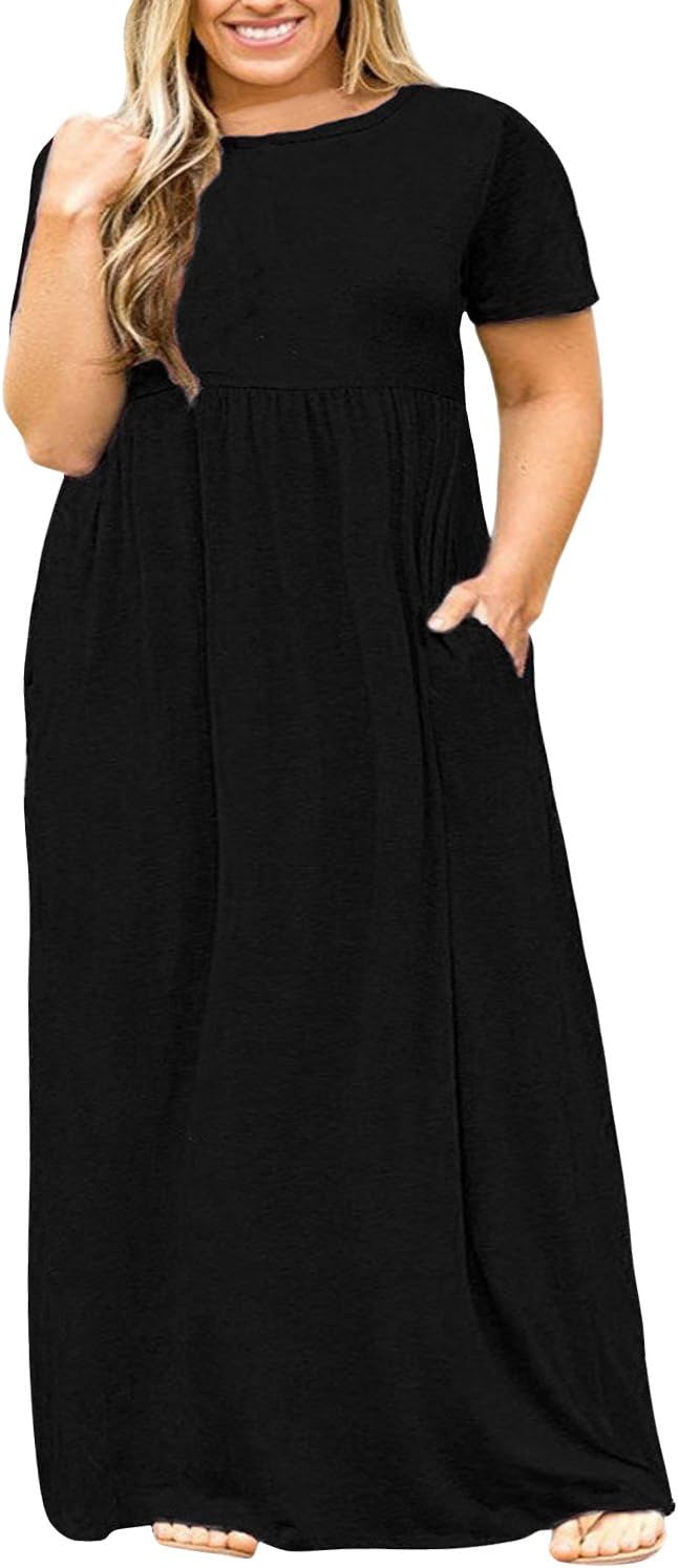 Nemidor Plus Size Maxi Dress (Great Value)