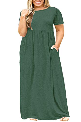 Nemidor Plus Size Maxi Dress