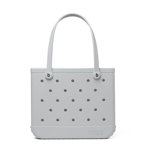BOGG BAG - Tote for Beach, Pool, Boat, Sports - All Purpose EVA - White Buttons