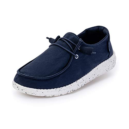 Hey Dude Girl's Wendy Youth Disco | Womens Shoes | Womens Lace Up Loafers | Comfortable & Light-Weight