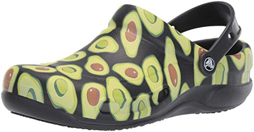 Crocs Unisex-Adult Bistro Graphic Clogs, Slip Resistant Work Shoes