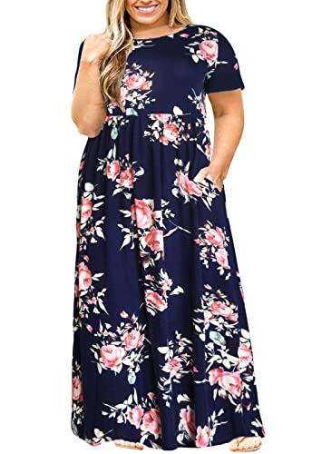Nemidor Plus Size Maxi Dress