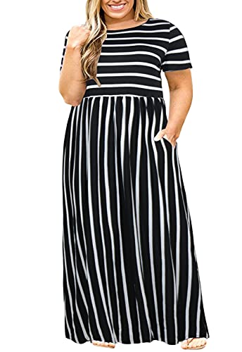 Nemidor Plus Size Maxi Dress