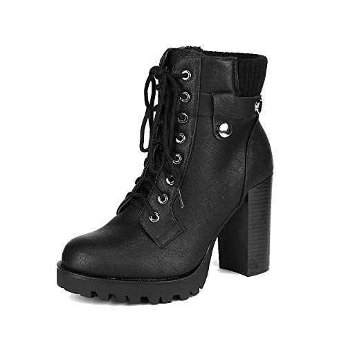 DREAM PAIRS Combat Ankle Booties