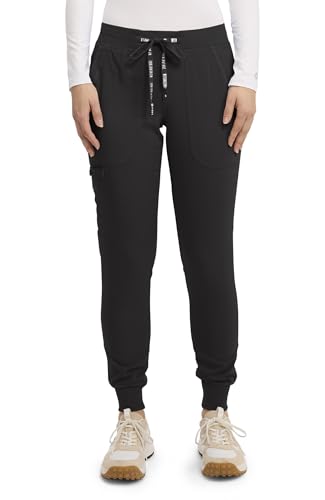 Med Couture Scrub Pants For Women Cargo Jogger Bottoms with 5 Pockets, Lightweight, Ultra Soft, 2-Way Stretch Fabric - MC7710