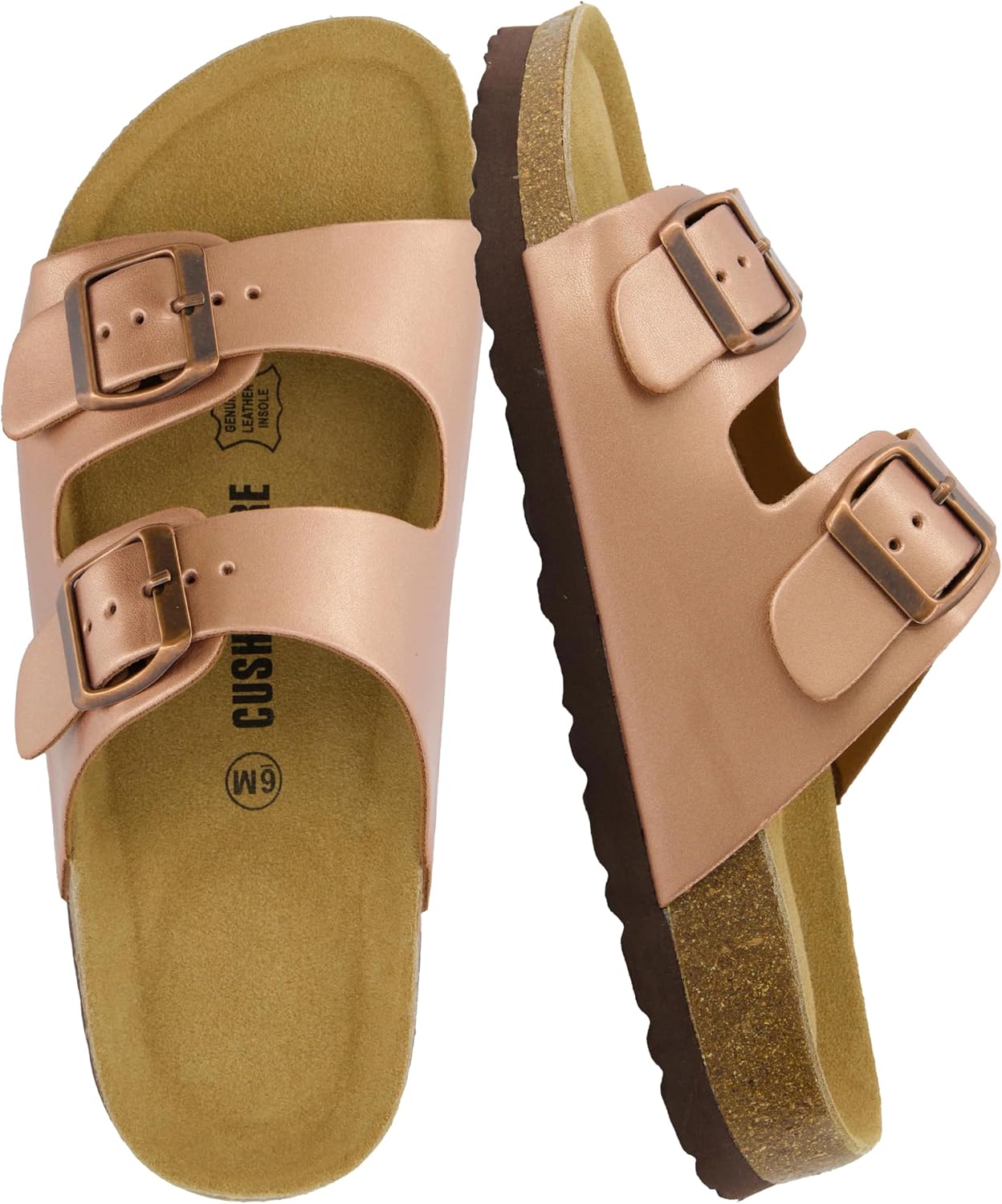 CUSHIONAIRE Lane Cork Footbed