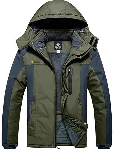 GEMYSE Men's Ski Snow Jacket