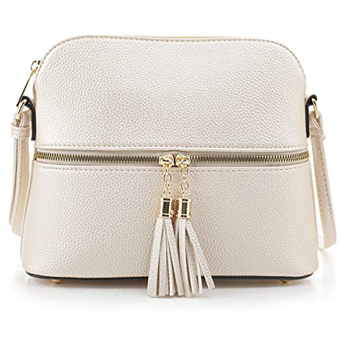 SG SUGU Lunar Lightweight Medium Dome Crossbody Bag