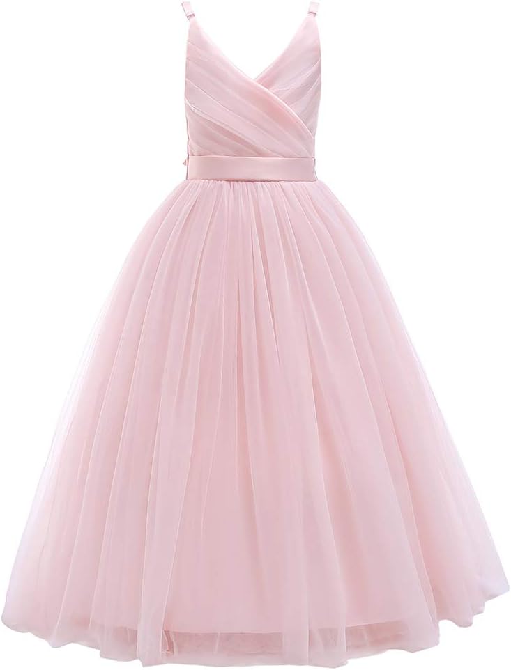 Glamulice Flower Girls Tulle Dress