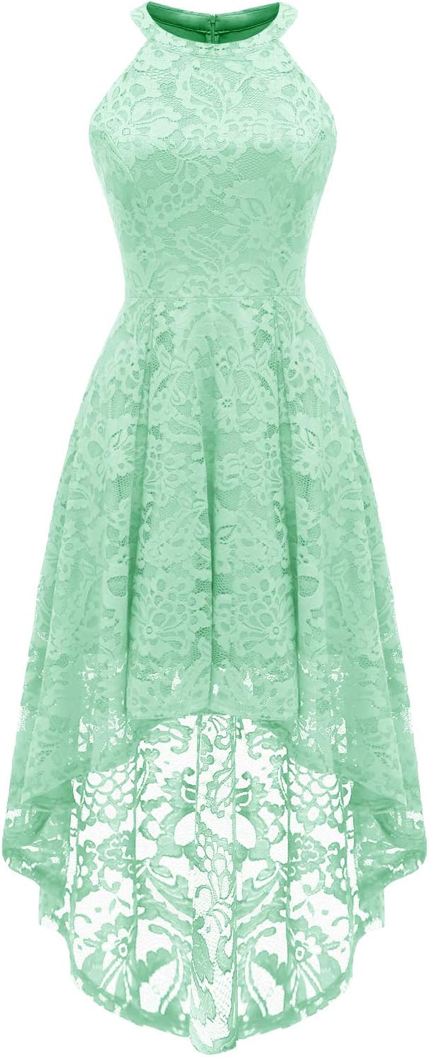 Dressystar Halter Lace Hi‑Lo (Premium Option)