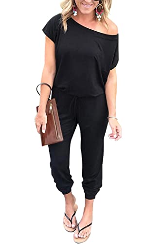 PRETTYGARDEN Off-Shoulder Jumpsuit