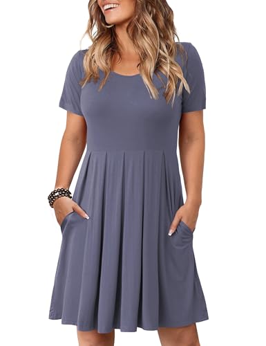 Tralilbee Pleated Swing Dress