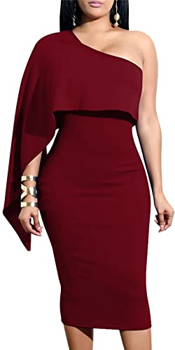 GOBLES One-Shoulder Bodycon
