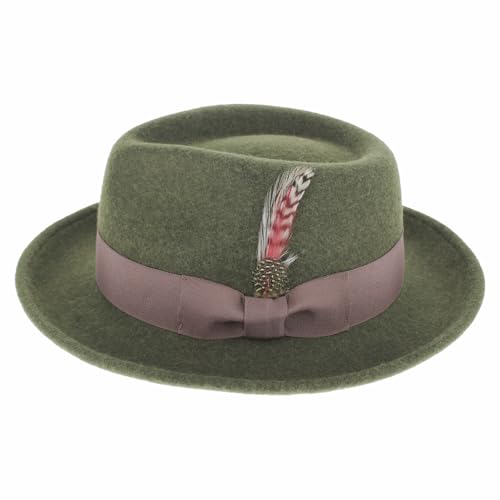Belfry Gangster Wool Fedora