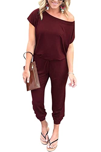 PRETTYGARDEN Off-Shoulder Jumpsuit