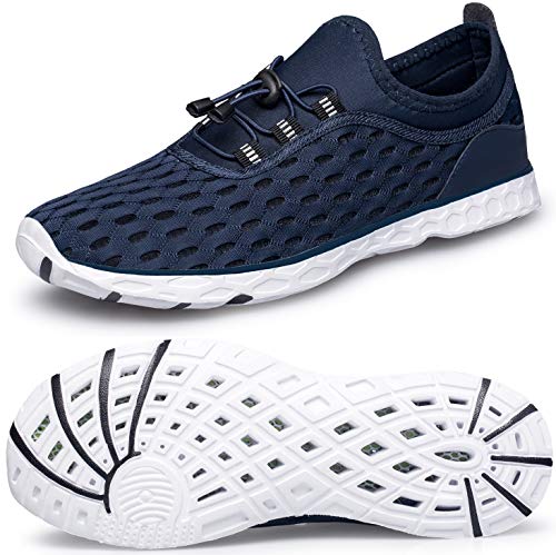 DOUSSPRT Men's Water Shoes Quick Drying Sports Aqua Shoes