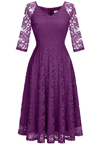 Dressystar Elegant Lace Midi