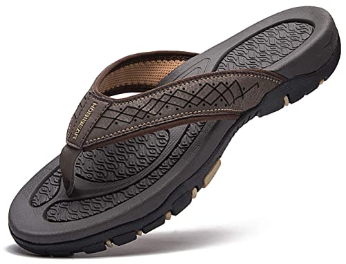 GUBARUN Mens Sport Flip Flops