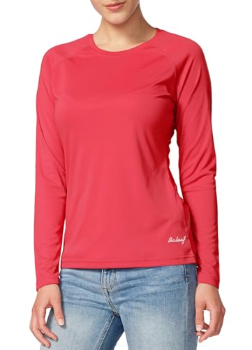 BALEAF Women's UPF 50+ Sun Shirts Long Sleeve UV Protection Rash Guard Lightweight Quick Dry SPF Hiking Tops Outdoor