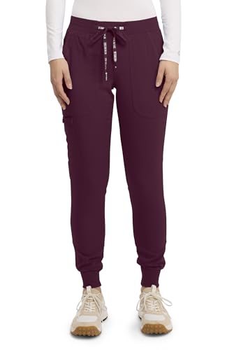 Med Couture Scrub Pants For Women Cargo Jogger Bottoms with 5 Pockets, Lightweight, Ultra Soft, 2-Way Stretch Fabric - MC7710